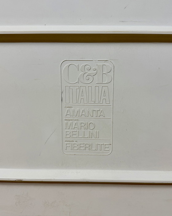 Image 1 of Rare 1972 Mario Bellini Amanta Ensemble de 4 – Lufthansa Lounge Edition – Romo Velvet