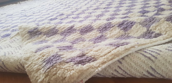 Image 1 of Handgeknoopt Berber kleed wol 242x156cm