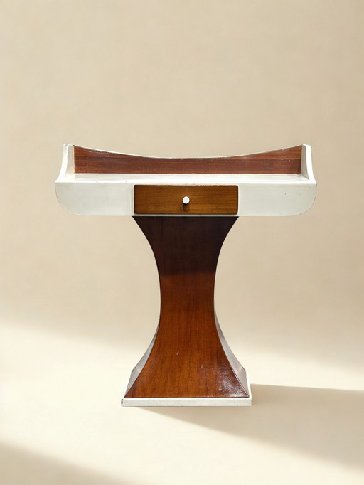 Handgefertigte italienische Vintage Art Deco Beistelltischkonsole