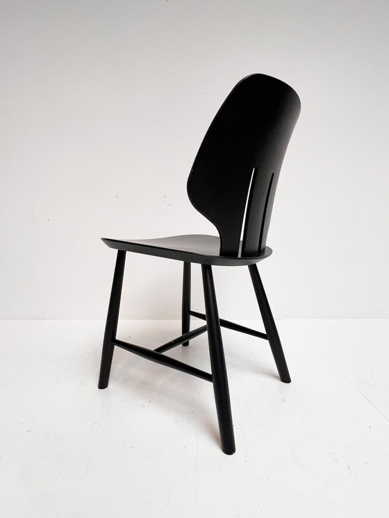 Image 1 of Set di 9 sedie Ejvind Johansson J67 per FDB Mobler, anni '70