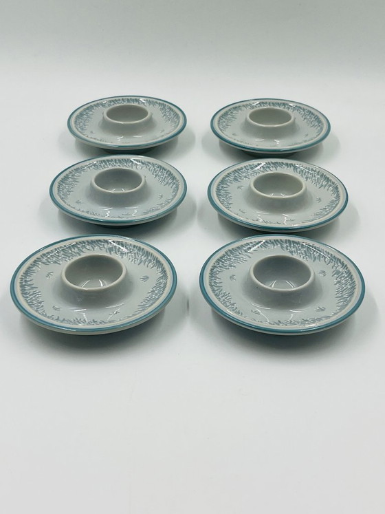 Serie de 6 Hueveras Thomas Rosenthal – Design Trend – Loza, Ceramic (photo 2 of 9)
