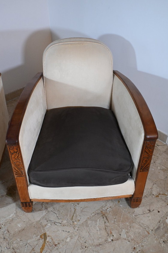 Image 1 of Coppia di poltrone Art Déco
