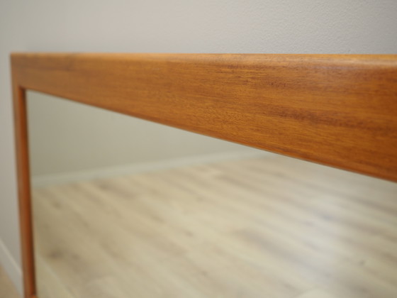 Image 1 of Mirror in Mahogany Frame, Italian Design, 1970s, Production: Italy