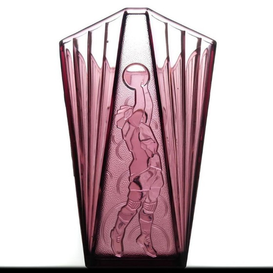 Image 1 of Val Saint Lambert Basketteur vaas 1936