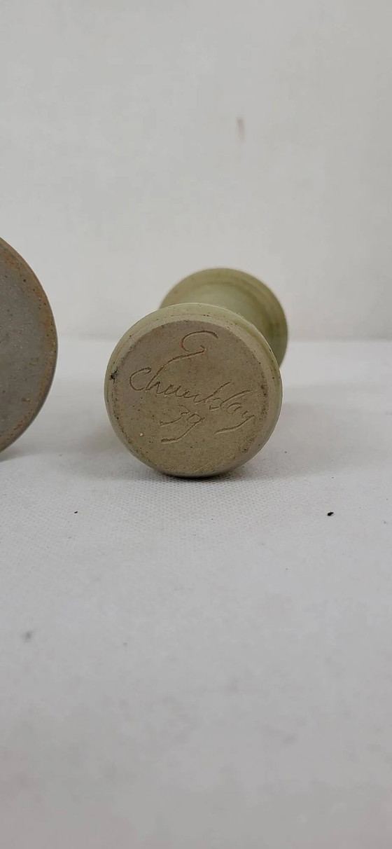 2 Steingut-Vasen – Porcelain (photo 7 of 8)