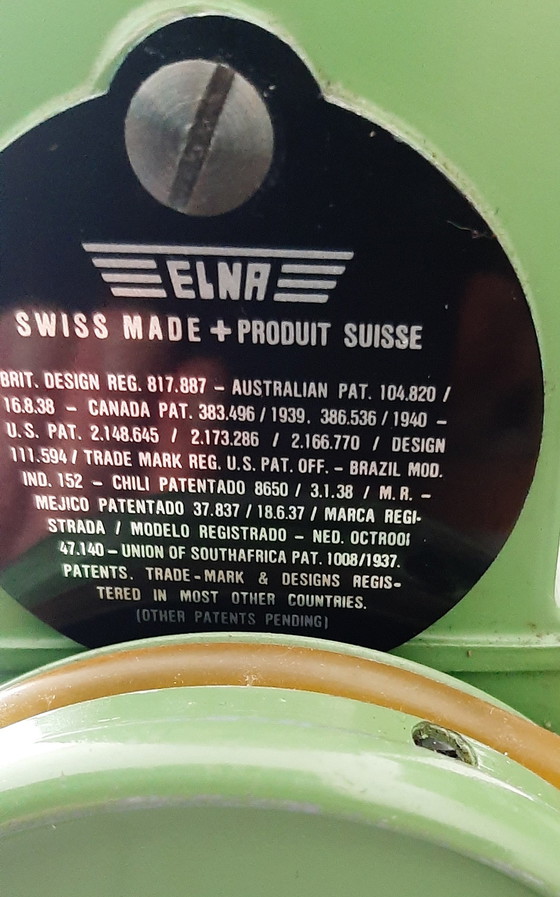 Image 1 of Industriële Vintage Naaimachine Elna "Grasshopper"