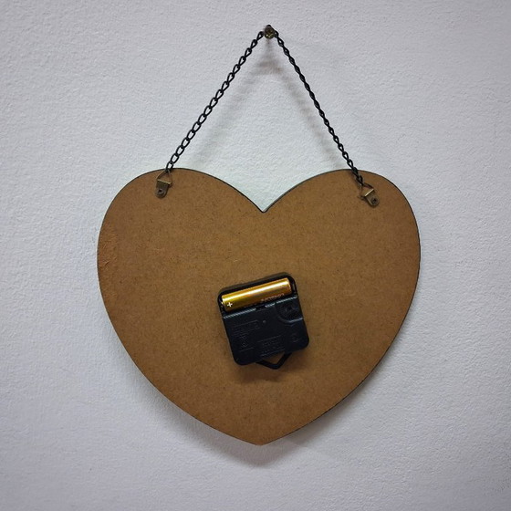 Image 1 of Hartvormige "Sweet Home" wandklok