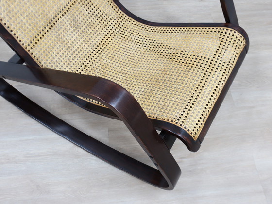 Image 1 of Vintage "Dondolo" Rocking Chair Luigi Crassevig 1970s
