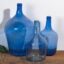 Antique blown glass demijohns (c.1920). Set of three pieces #66 – Glass art (photo 17 of 18)