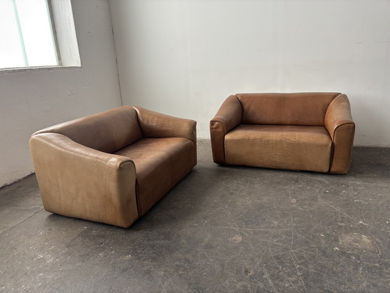 Image 1 of 2 x divano in pelle vintage De Sede DS-47