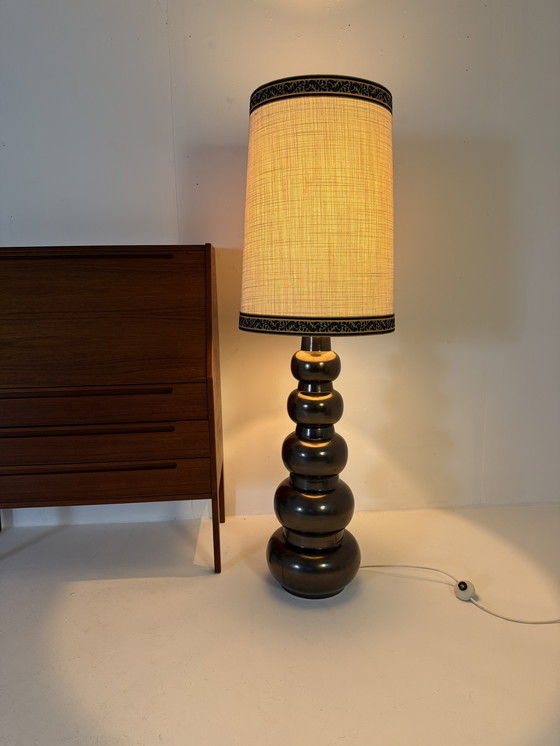 Image 1 of Vintage ceramic bubble floor lamp, Kaiser Leuchten '60