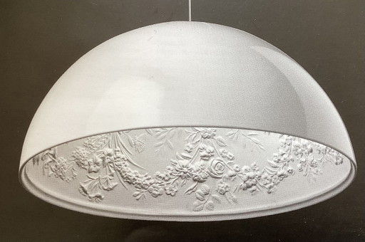 Suspension Flos Skygarden, 90 cm de diamètre, blanche