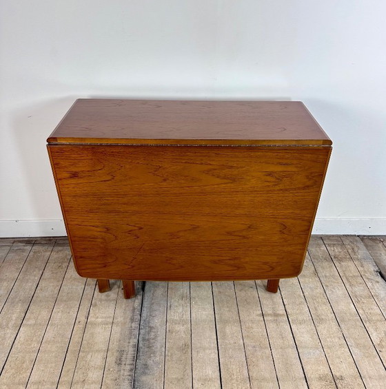 Image 1 of Tavolo pieghevole in teak Meredew, inglese d'epoca, anni '60