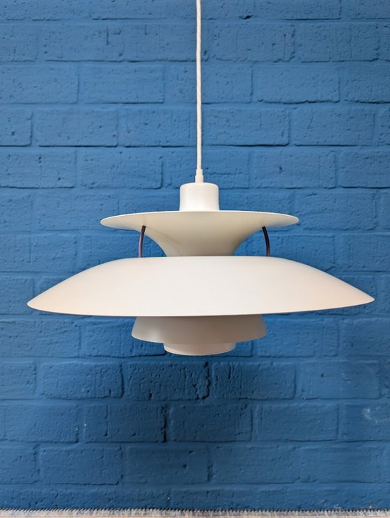 Image 1 of 2x Vintage PH5 hanging lamp, Louis Poulsen, Danish design