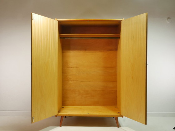Image 1 of Armoire d'entrée vintage / armoire à vêtements / armoire à linge - années 60, Allemagne