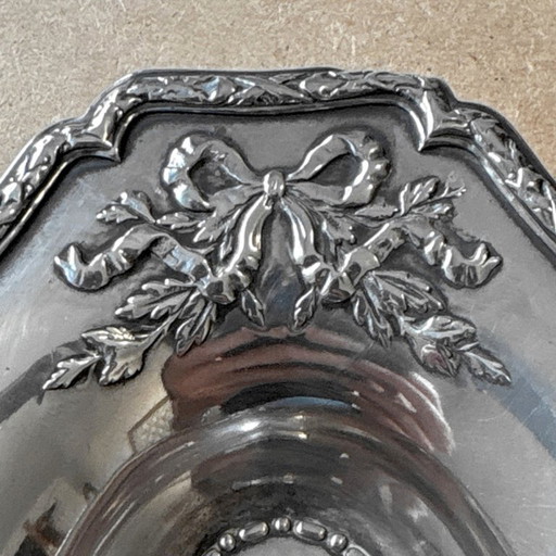 BANDEJA ANTIGUA DE PLATA MACIZA DE 916 