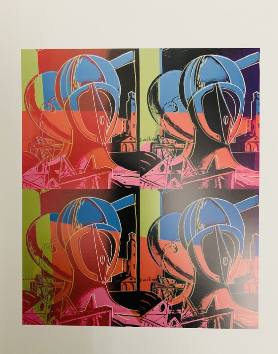 Image 1 of Andy Warhol, Gesigneerd Met Registratie In Impressum Copyright 'De Andy Warhol Foundation For The Visual Arts, Inc.' Offsetlitho