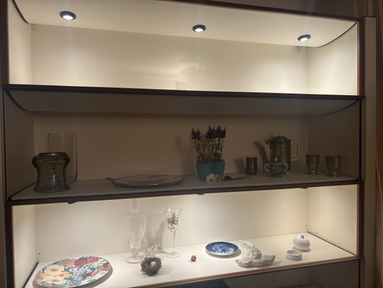 B&B Italia DOMUS wandmeubel – Antonio Citterio – Vintage designklassieker – Vitrinekasten, Wood, Glass (photo 8 of 10)