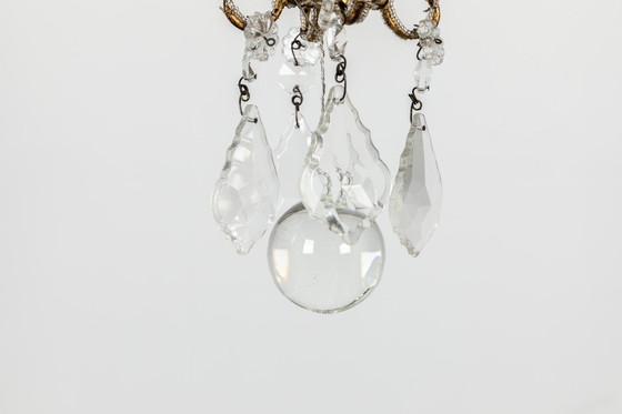 Image 1 of Lampadario in cristallo 18x35 cm