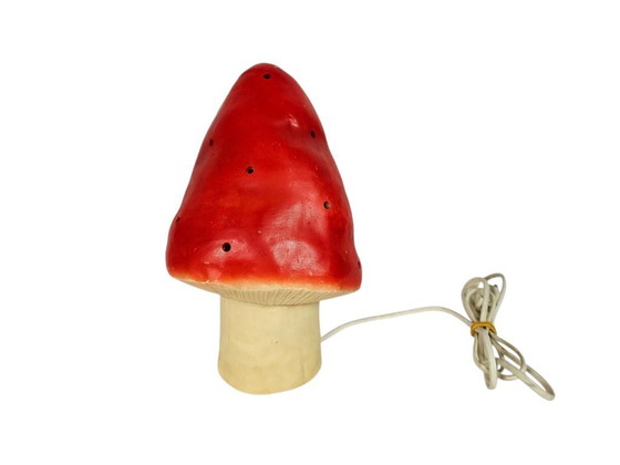 Image 1 of Lámpara Heico - Lámpara hongo - Alemania - Plástico - Lámpara de mesa - Años 90