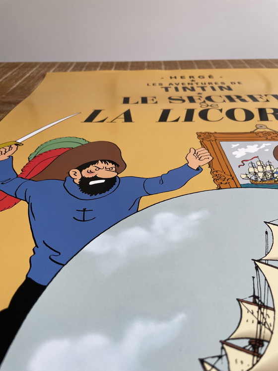 Image 1 of Herge Les Adventures de Tintin poster