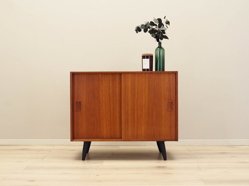 Teakhouten kast, Deens design, jaren 70, productie: Denemarken