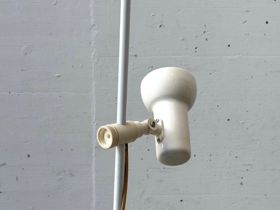 Leuchten Busch Lampada da terra doppia, Art. Nr. 3511-24, Made in Germany, Lampade da terra, Plastica, Bianco (foto 8 di 15)