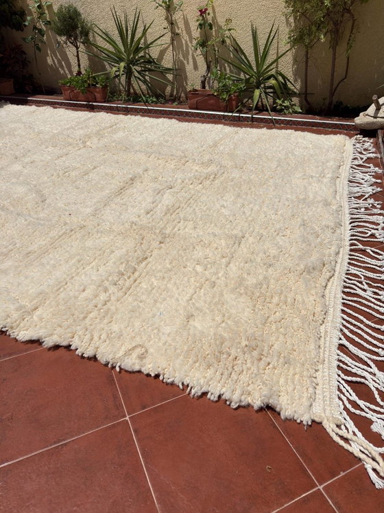 Tappeto berbero semplice in lana naturale 200/300 – Tappeti, Wool (photo 4 of 8)