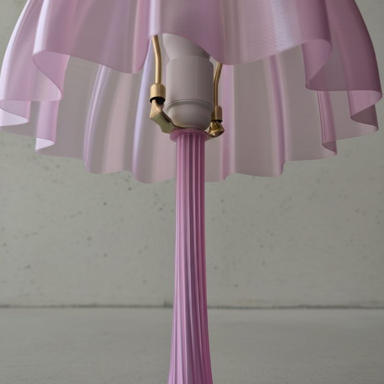 Image 1 of Pink Sculptural Table Lamp 55 cm