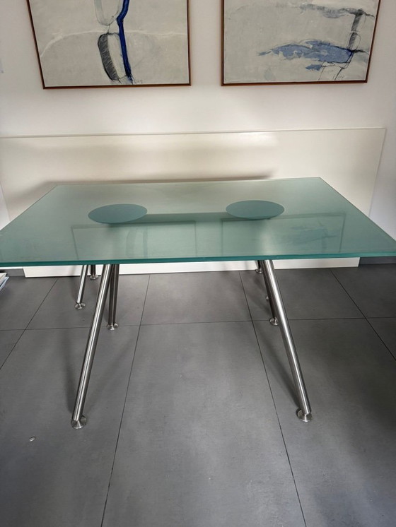 Image 1 of Bulthaup set table and bench Duktus series