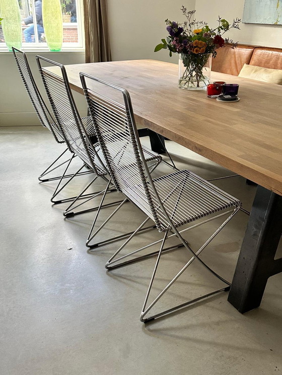 Image 1 of 6 chaises de salle à manger Kreuzswinger