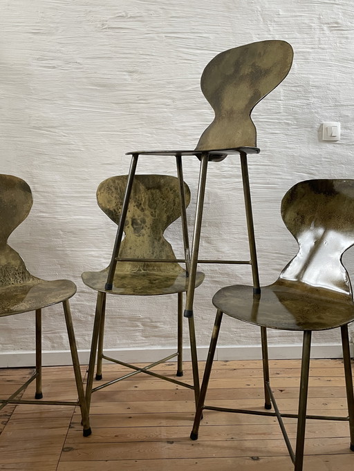 Jamie Young Chaise en métal McCallen