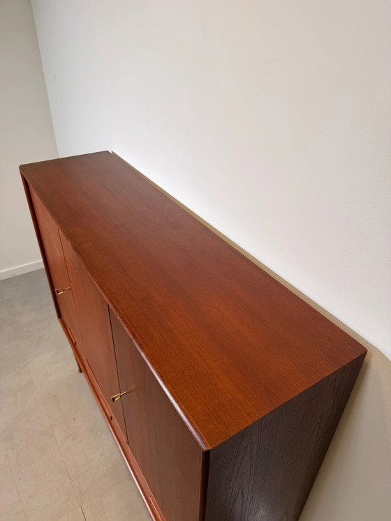 Image 1 of Vintage Mid-Century Teak Highboard / Drinks Cabinet – 1960s