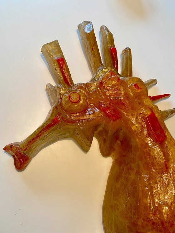 Image 1 of Escultura firmada "Caballito de mar" – Matius, Francia, ca. 1970