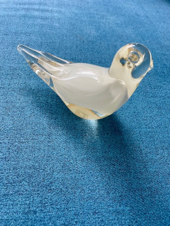 Image 1 of Glass bird sculpture in Scandinavian design