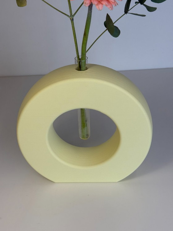 Image 1 of Modern 3D Printed Vase – Minimalist Nordic Home Decor