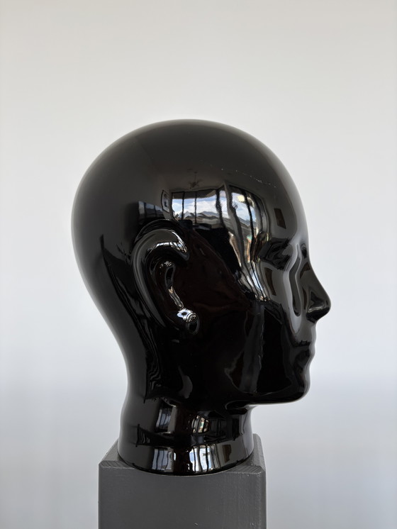 Image 1 of 2 x ceramic vintage mannequin heads