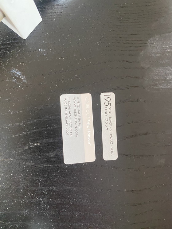 Image 1 of 4 butterfly chairs grand prix Arme Jacobsen for Fritz Hansen