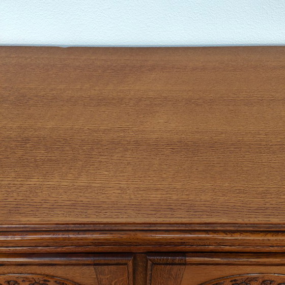 Image 1 of Buffet, commode, meuble bar et meuble hi-fi de style Queen Anne vintage