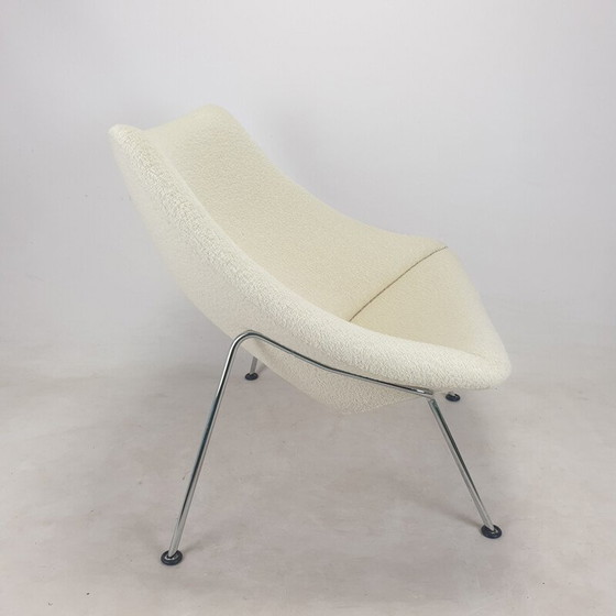 Image 1 of Paire de fauteuils vintage en métal chromé par Pierre Paulin pour Artifort, 1980