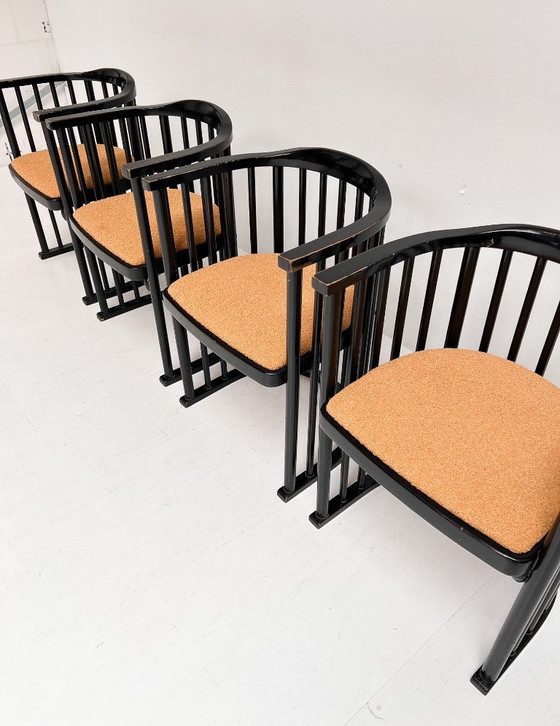 Image 1 of Conjunto de 4 sillas modelo 728 de Josef Hoffmann, 1906