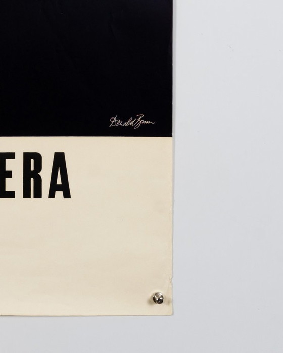 Fiera Svizzera Basilea – 1955 Original Vintage Exhibition Poster by Donald Brun – Mid-Century Modern – 102x64 (photo 7 of 8)