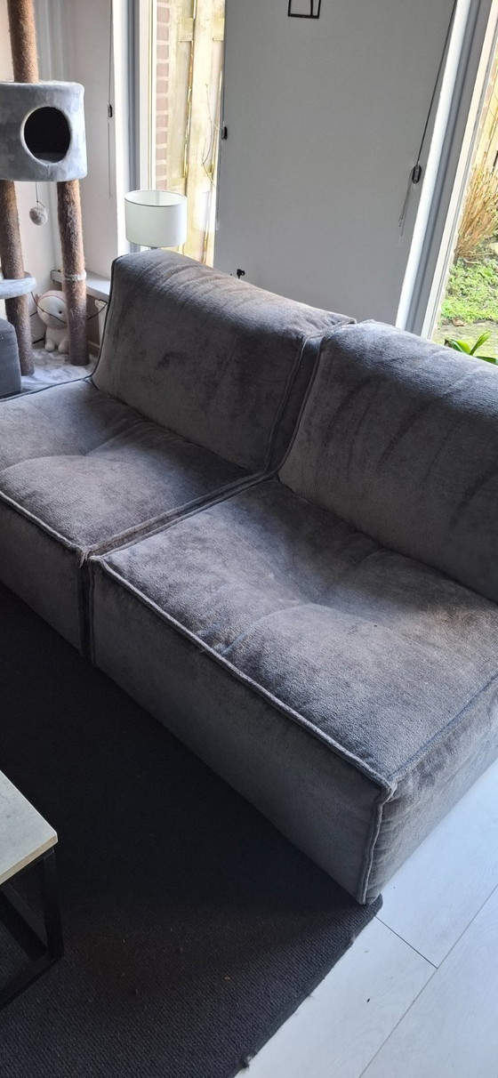 Image 1 of Raum.id monolid modular benches dark gray