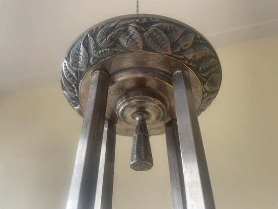 Lámpara colgante de techo Art Déco francesa – Lámparas colgantes, Brass (photo 3 of 20)