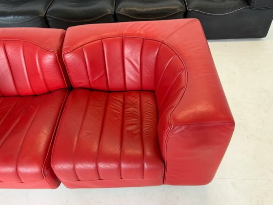Image 1 of Canapé en cuir Tito Agnoli Novemila Arflex Canapé Fauteuil Design