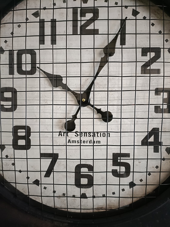 Image 1 of Metal station clock