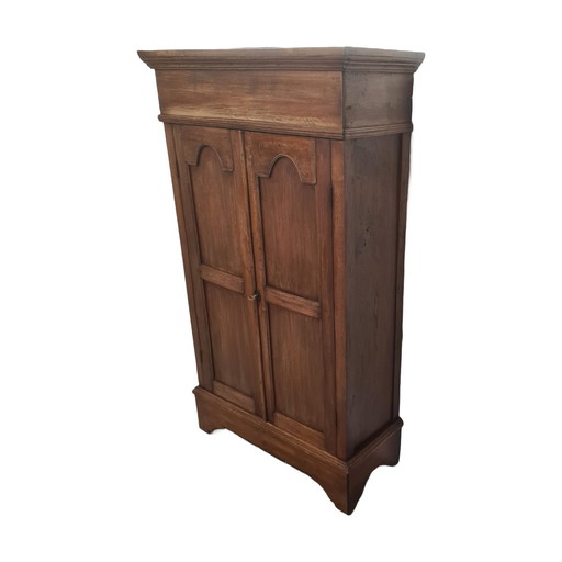 Vintage old-style teak wood cabinet, 4th quarter 20th century