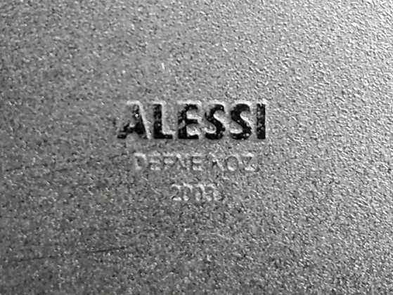 Alessi candlestick – Candle holders, Metal, rvs (photo 9 of 9)