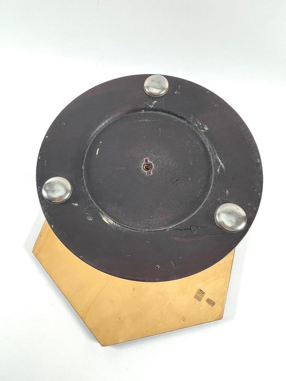 Image 1 of Aldo Tura Side Table Goat Leather Italy