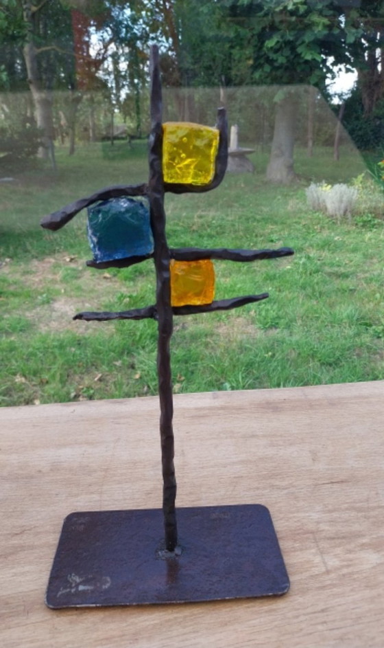 Flos Vitae – JLB, Sculptures, Glass, Iron (photo 5 of 10)